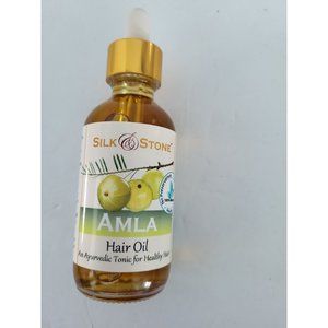 Silk & Stone AMLA Hair Oil 2 fl oz New Bottle Vegan Ayurvedic